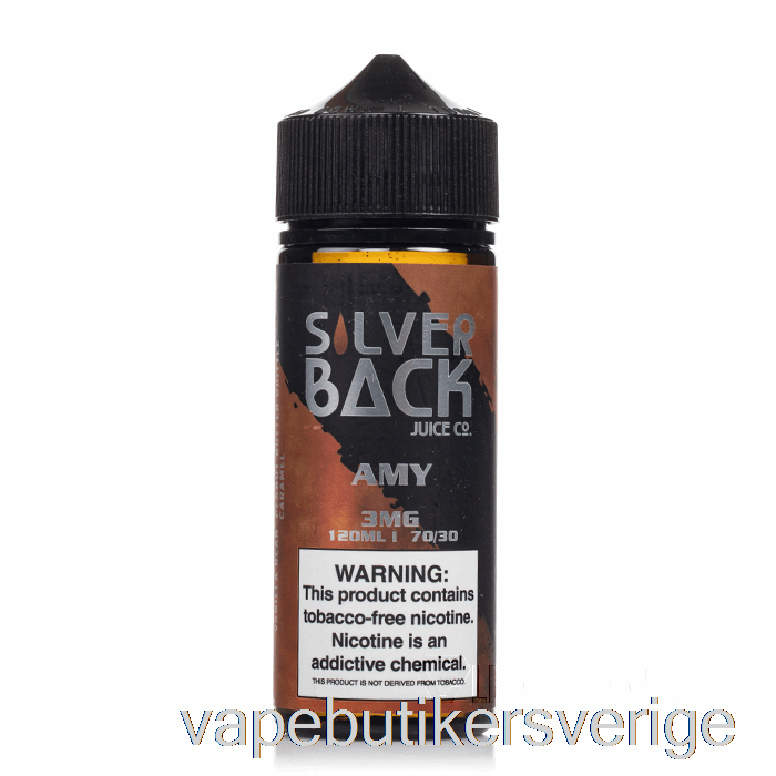 Vape Sverige Amy - Silverback Juice Co. - 120ml 0mg